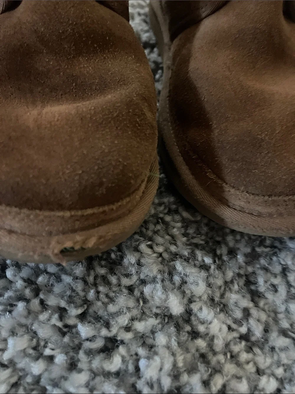 UGG Kids Chestnut Suede Lined Ankle Boots